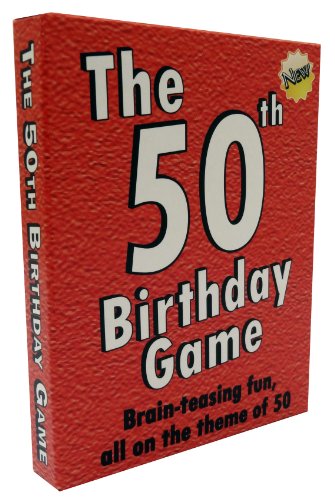 Book Cover Toys & Child The 50th Birthday Game. Fun 50th Birthday Party idea, Also a Uniquely Fun 50th Birthday Gift for Men and for Women.