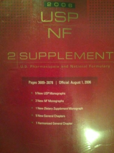 United States Pharmacopeia and National Formulary (USP29-NF24) Supplement 2