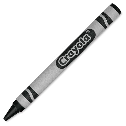 CRAYOLA LLC FORMERLY BINNEY & SMITH BIN83651 CRAYOLA BULK CRAYON REGULAR- BLACK