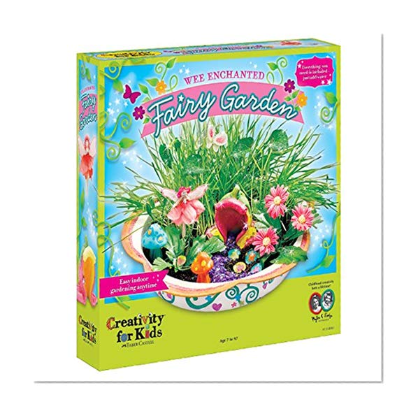 Book Cover Creativity for Kids Enchanted Fairy Garden Craft Kit - Fairy Crafts for Kids