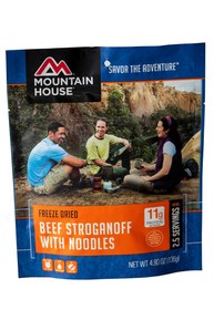 Mountain House Beef Stroganoff with Noodles | Freeze Dried Backpacking & Camping Food Classic! 1-pouch