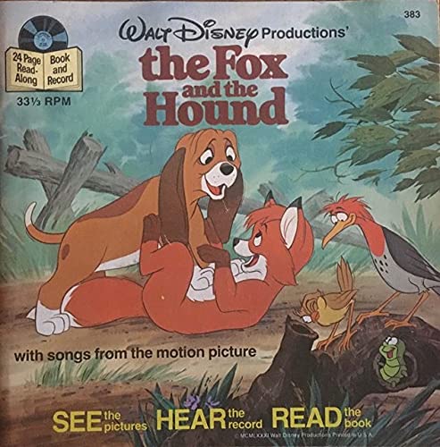 The Fox and the Hound with Songs From the Motion Picture (Includes 24 Page Read-along Book and Record)