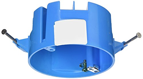 Lamson B520PR-UPC Carlon Pvc 4 Round New Work Ceiling Box with Lug