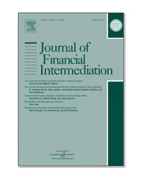 Relative performance objectives in financial markets [An article from: Journal of Financial Intermediation]