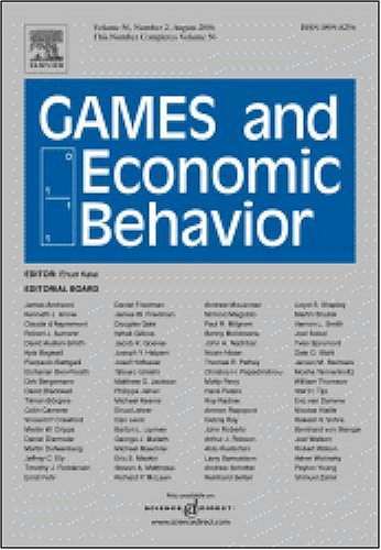 Experimental tests of the Somatic Marker hypothesis [An article from: Games and Economic Behavior]