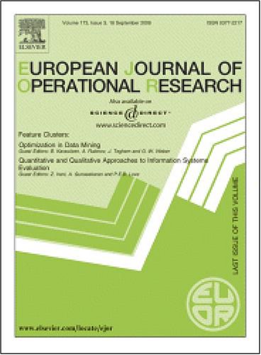 An investigation of buffer sizing techniques in critical chain scheduling [An article from: European Journal of Operational Research]