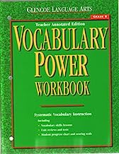 Glencoe Language Arts, Vocabulary Power Workbook, Teacher Annotated Edition, Grade 8