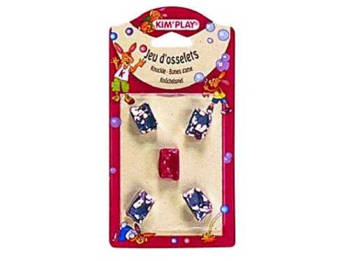 WDK PARTNER - A9600049 - Jeux de société - 5 osselets métal