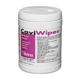 Book Cover CaviWipes Metrex Disinfecting Towelettes Canister Wipes, 160 Count