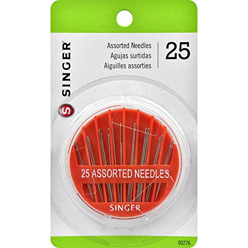 Book Cover SINGER 00276 Assorted Hand Needles in Compact, 25-Count