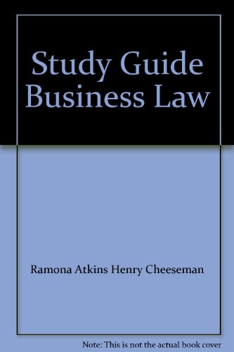 Study Guide Business Law