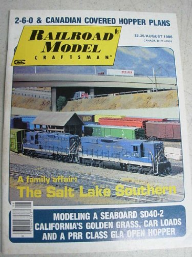 Railroad Model Craftsman (August 1986)