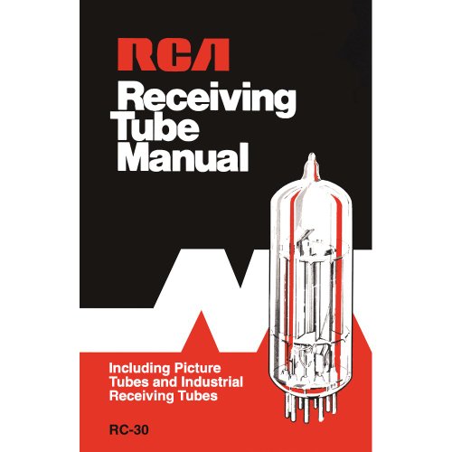 Book Cover Rca Receiving Tube Manual RC-30 Reprint