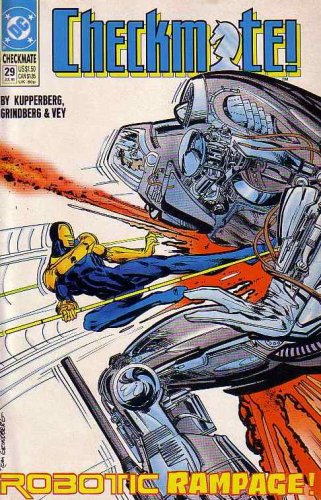 Checkmate (Comic) July 1990 No. 29 (Robotic Rampage)