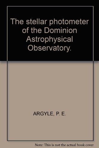 The stellar photometer of the Dominion Astrophysical Observatory.