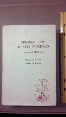 Criminal Law and Its Processes