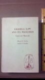 Criminal Law and Its Processes