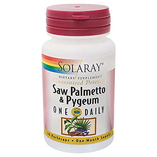Guaranteed Potency Saw Palmetto and Pygeum One Daily - 30 Capsules