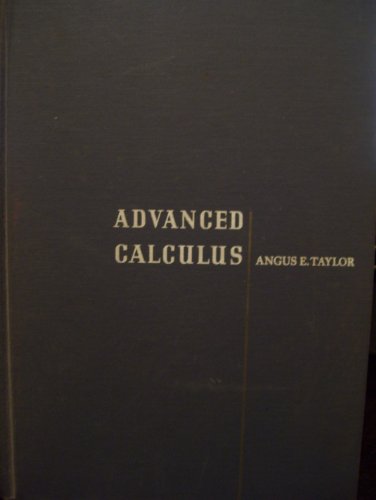 Advanced Calculus 1ST Edition