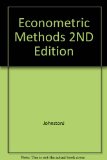 Econometric Methods 2ND Edition