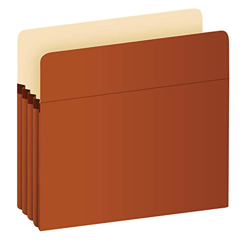 Book Cover Pendaflex Expanding File Pockets, Letter Size, Redrope, 3.5