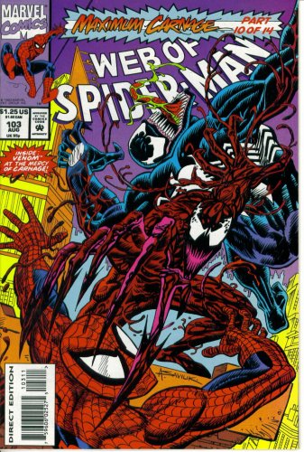 Web of Spider-Man #103 : Sin City (Maximum Carnage - Marvel Comics)