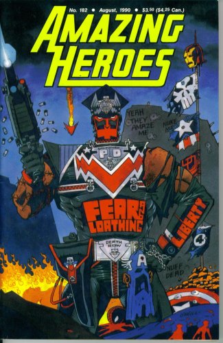 Amazing Heroes #182 : Marshall Law (Fantagraphics Books)