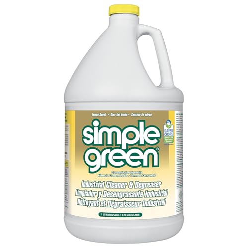 Simple Green Industrial Cleaner and Degreaser 1 Gal. MPF Micro-Particulate Fractionalization Lemon Scent
