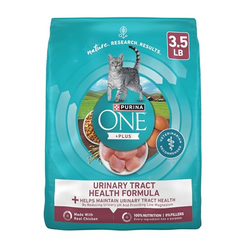 SNUNGPHIR Purina ONE Urinary Tract Health High Protein, Natural Adult Dry Cat Food & Wet Cat Food