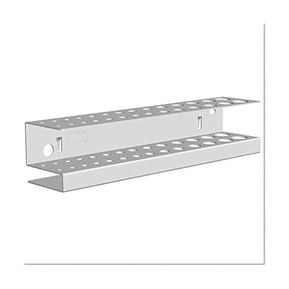 Element System 11413-00002 Drill Rack/for Tool peg-Boards/Perforated Steel Panels/White