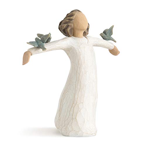 Book Cover Willow Tree 26130 Happiness Figurine, Beige, 14 cm