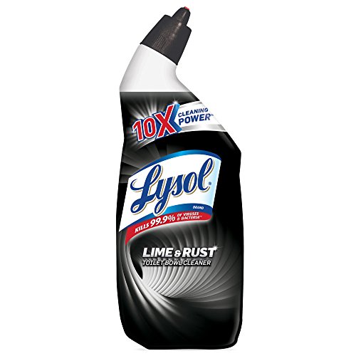 Book Cover Lysol Toilet Bowl Cleaner, Lime & Rust Remover, 24 Fl Oz