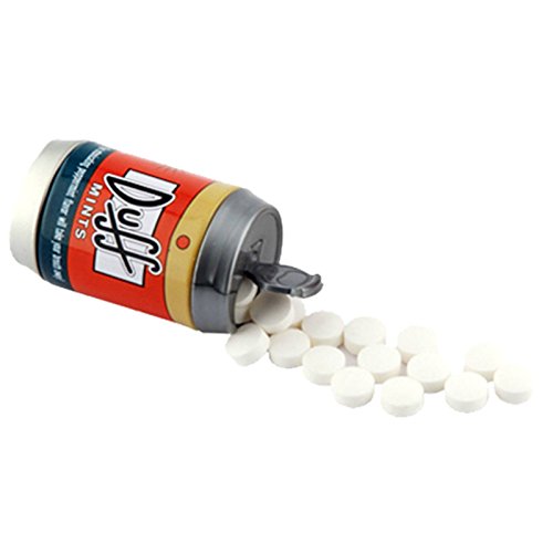 Boston America The Simpsons Mini Duff Beer Can Mints
