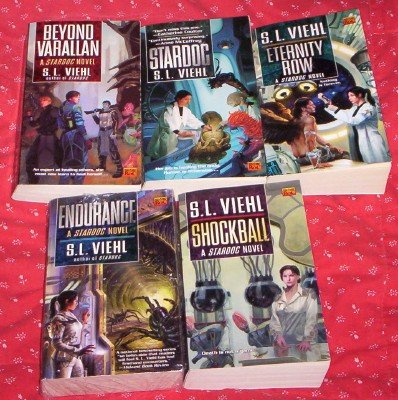 Stardoc, 10 book set: Stardoc + Beyond Varallan + Endurance + Shockball + Eternity Row + Rebel Ice + Plague of Memory + Omega Games + Crystal Healer + Dream Called Time