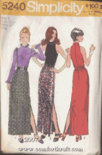 Missesâ€™ Blouses and Skirt, Simplicity 5240