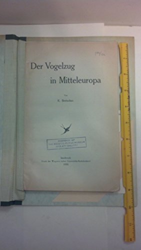 Der Vogelzug in Mitteleuropa