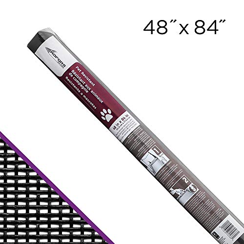 ADFORS Premium Pet Screen, 48 " x 84", Charcoal