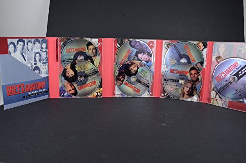 Grey's Anatomy : Season Three, Seriously Extended, 7 DVD Box Set