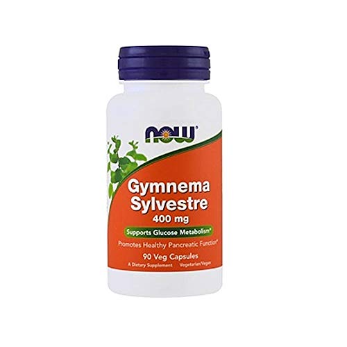 Book Cover NOW Supplements, Gymnema Sylvestre 400 mg, 90 Veg Capsules