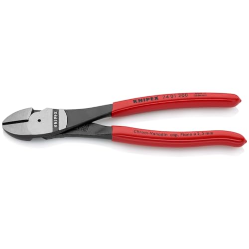KNIPEX Tools - High Leverage Diagonal Cutters (7401200SBA)