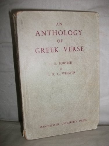 An Anthology of Greek Verse