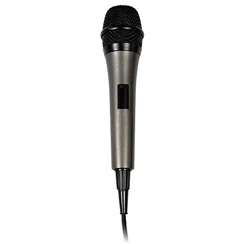 Book Cover Singing Machine SMM-205 Unidirectional Dynamic Microphone with 10 Ft. Cord