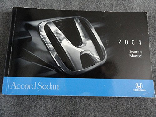 2004 Honda Accord Sedan Owners Manual