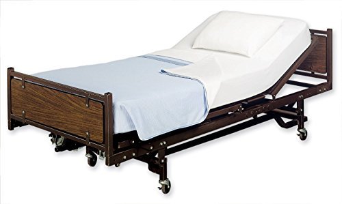 Book Cover Invacare Fitted Hospital Bed Bottom Sheet (36'' H X 80'' W x 9'' D)