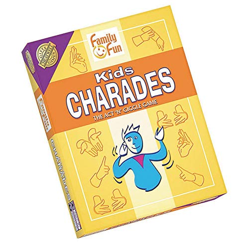 Book Cover Charades for Kids - An Imaginative Classic Party Game for Young Children - Features 50 Cards With 300 Charades (Ages 8+)