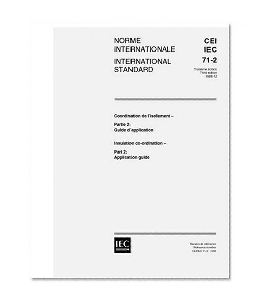 IEC 60071-2 Ed. 3.0 b:1996, Insulation co-ordination - Part 2: Application guide