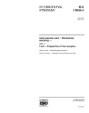 ISO 13909-4:2001, Hard coal and coke - Mechanical sampling - Part 4: Coal - Preparation of test samples