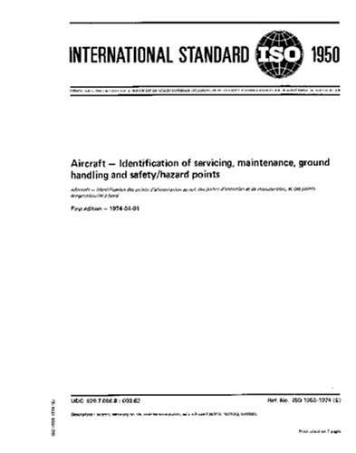 ISO 1950:1974, Aircraft - Identification of servicing, maintenance, ground handling and safety/hazard points