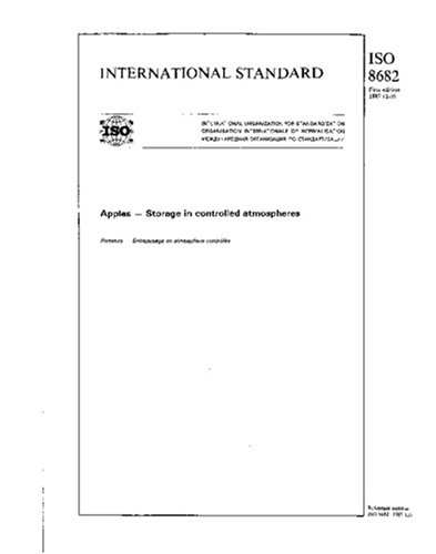 ISO 8682:1987, Apples -- Storage in controlled atmospheres