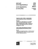 IEC 60933-3 Ed. 1.0 b:1992, Audio, video and audiovisual systems - Interconnections and matching values - Part 3: Interface for the interconnection of ... signals, for 625 line/50 field systems